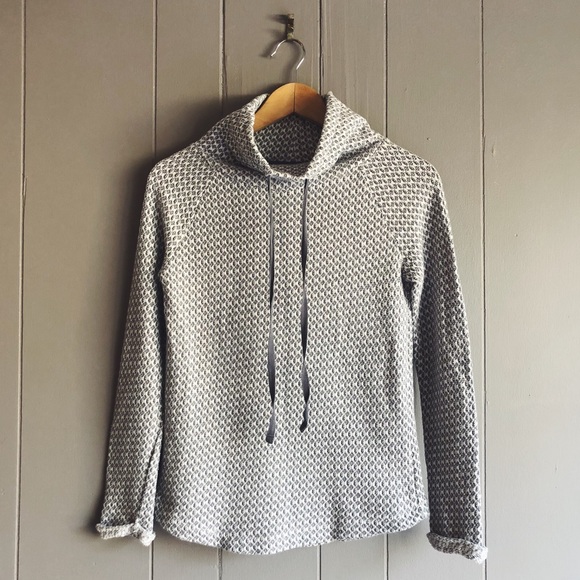 LOFT Sweaters - Loft Knit Drawstring Cowl Neck Pullover